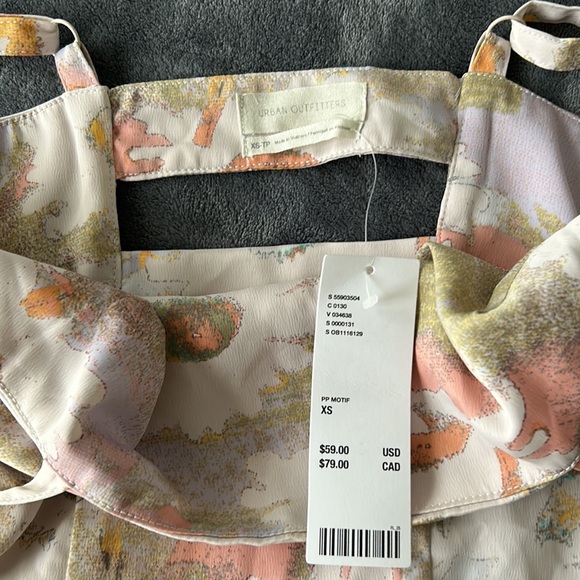 BRAND NEW Urban Outfitters Floral Mini Dress - Picture 4 of 4